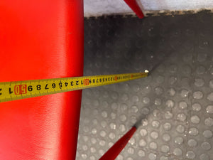 Vibrant Red Modern Dining & Accent Chair - 2ndhandwarehouse.com