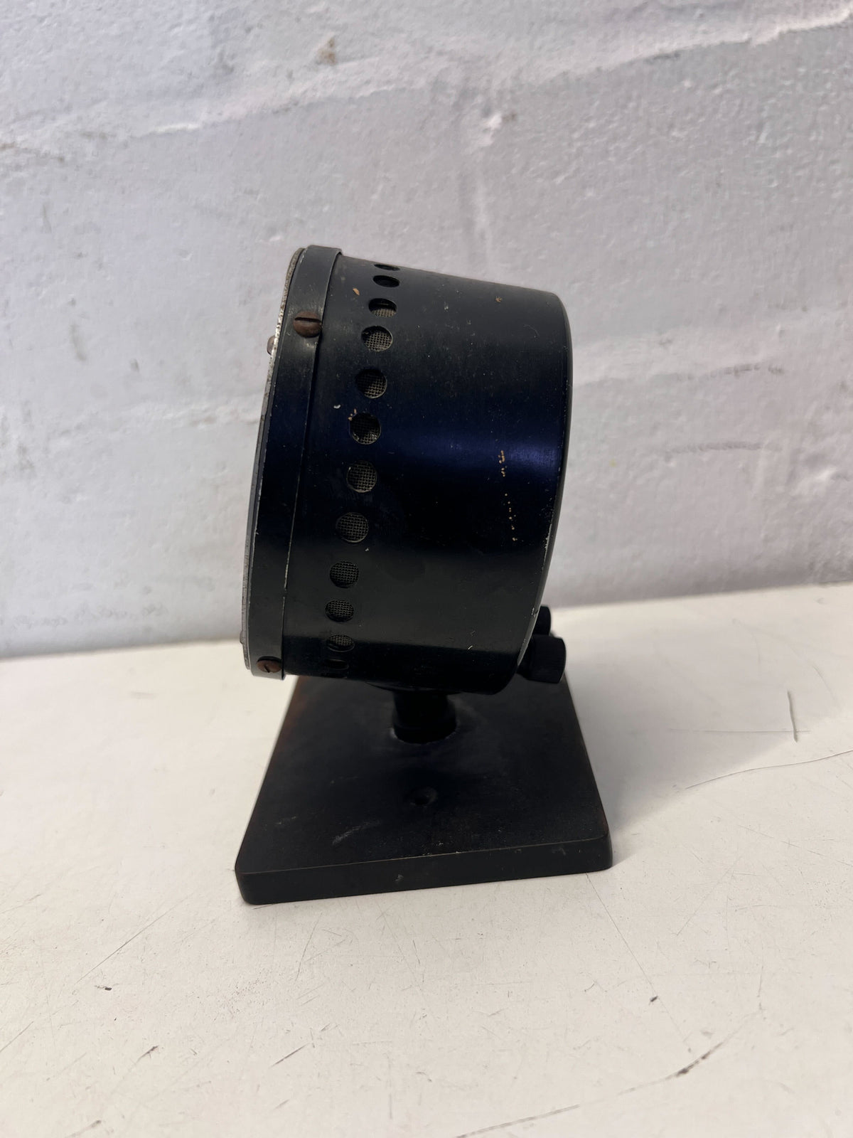 Vintage Fortiphone Microphone with Stand - Retro Studio Decor  UNTESTED✨