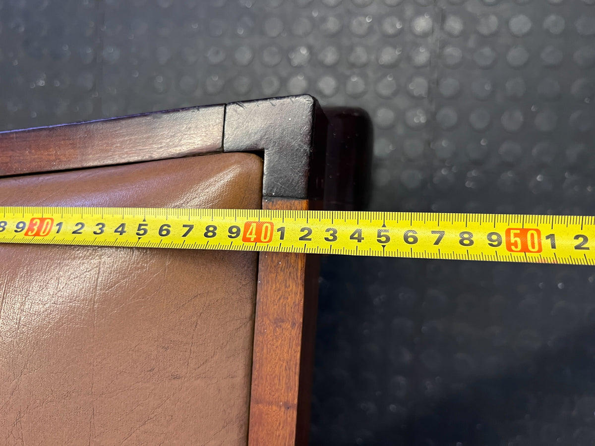 Vintage Ladder Back Dining Chair with Cabriole Legs