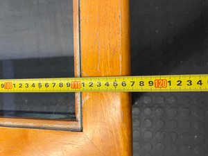 Vintage Metal Scrollwork Coffee Table with Glass Top - Good Condition - 2ndhandwarehouse.com