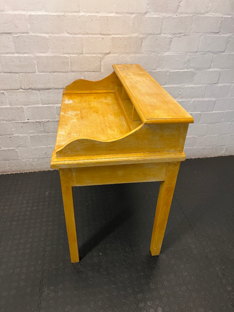 Vintage Secretary Desk - Well Used Condition with Surface Scuffing - 2ndhandwarehouse.com