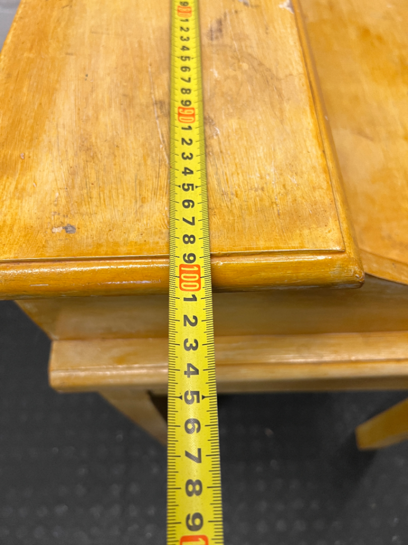 Vintage Secretary Desk - Well Used Condition with Surface Scuffing - 2ndhandwarehouse.com