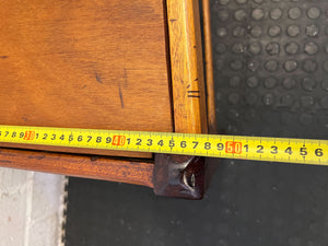 Vintage Solid Wood Slatted Back Dining Chair – Minor Scuffs