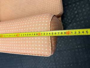 Vintage Style Pink Checkered Armchairs - Set of 2 (For Re-upholstery) - 2ndhandwarehouse.com