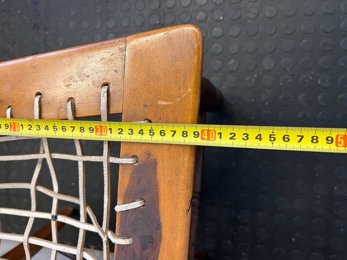 Vintage Wood Dining Chair with Caned Seat - Minor Wear - PRICE DROP