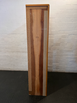 Vintage Wood Grain Wall Unit with Bottom Cabinet - 100cm - 2ndhandwarehouse.com