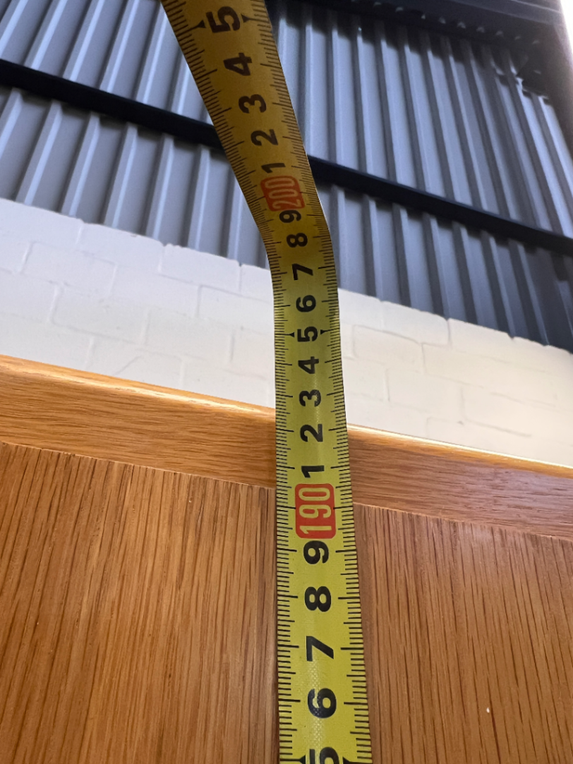 Vintage Wood Grain Wall Unit with Bottom Cabinet - 100cm - 2ndhandwarehouse.com