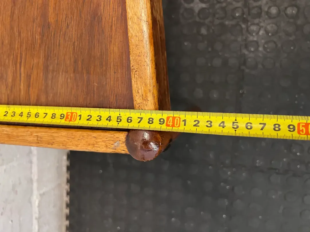 Vintage Wooden Ladder-Back Dining Chair - 2ndhandwarehouse.com