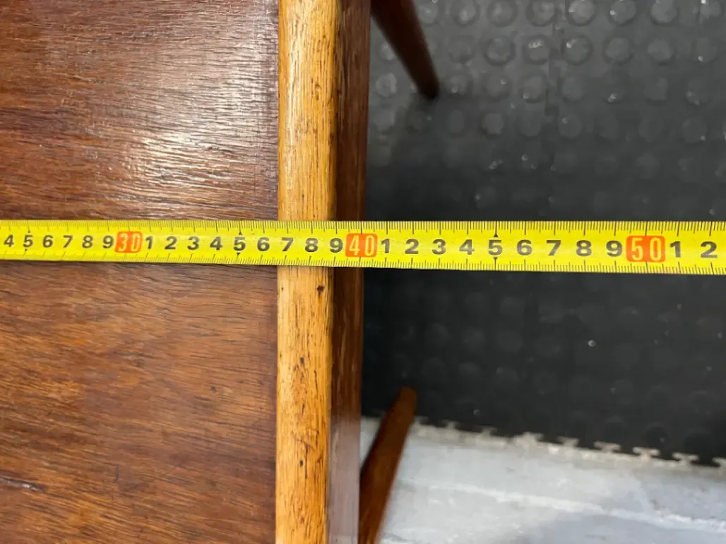 Vintage Wooden Ladder-Back Dining Chair - 2ndhandwarehouse.com