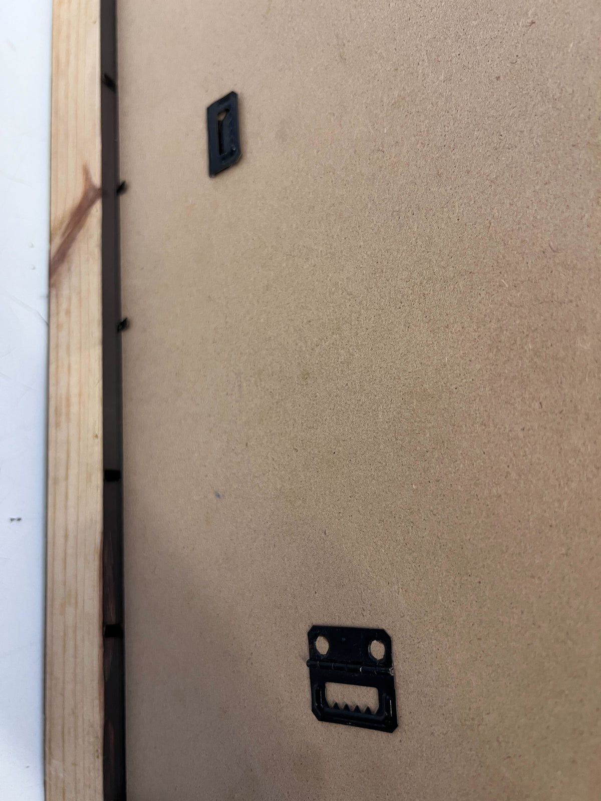 Vintage Wooden Photo Frame with Cream Accents - 2ndhandwarehouse.com
