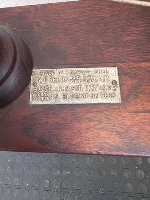 Vintage Wooden Spinning Wheel - Rustic Craft & Decor Piece