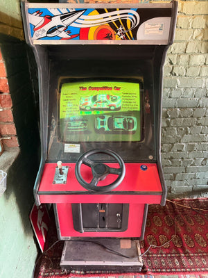Vintage World Rally Arcade Machine – Coin-Operated Cabinet - 2ndhandwarehouse.com