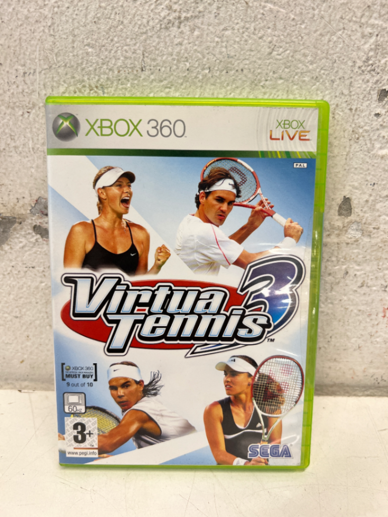 Virtua Tennis 3 - Xbox 360 Game (Good Condition) - 2ndhandwarehouse.com