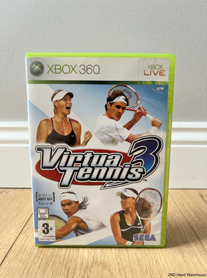 Virtua Tennis 3 - Xbox 360 Game (Good Condition) - 2ndhandwarehouse.com