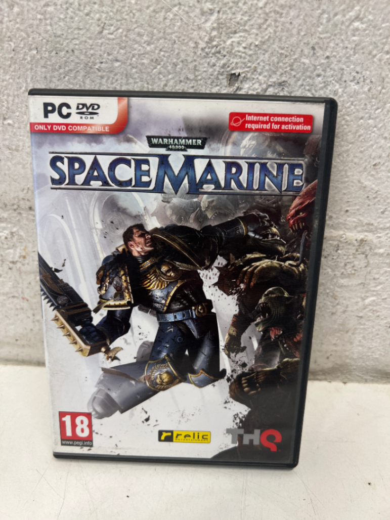 Warhammer 40,000: Space Marine (PC DVD-ROM) - Good Condition - 2ndhandwarehouse.com