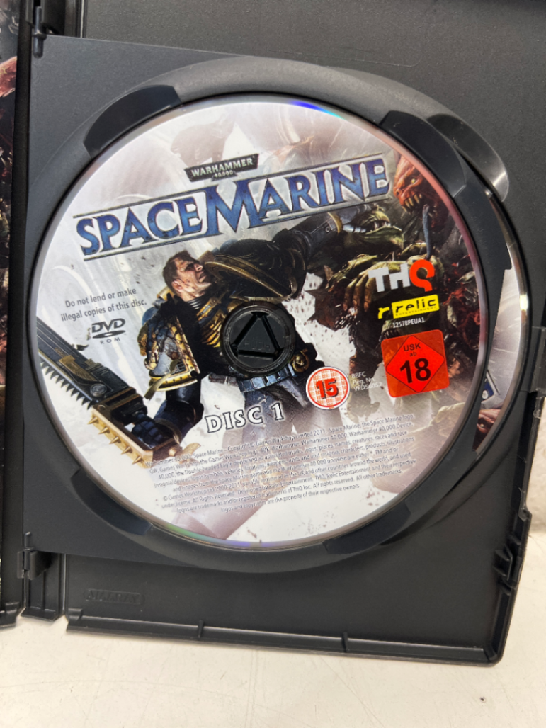Warhammer 40,000: Space Marine (PC DVD-ROM) - Good Condition - 2ndhandwarehouse.com