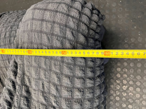 Well-Loved Black 2-Seater Sofa - Upcycle Project! - Damaged heavily - 2ndhandwarehouse.com