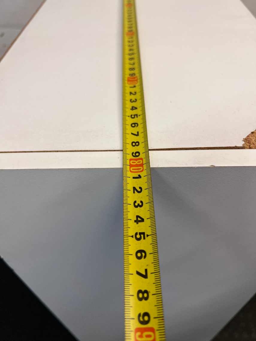 White Four-Shelf Bookcase — Structural Damage; Unable to Stand I - 2ndhandwarehouse.com