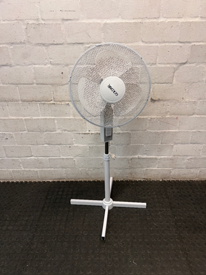 White Goldair Standing Pedestal Fan — Good Working Order
