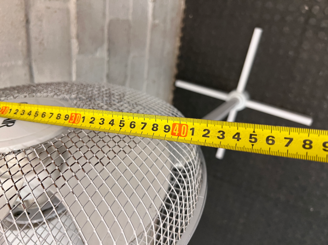 White Goldair Standing Pedestal Fan — Good Working Order