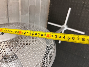 White Goldair Standing Pedestal Fan — Good Working Order