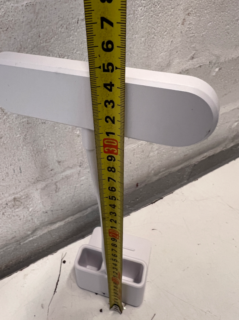 White LED Desk Lamp with Stationery Holder