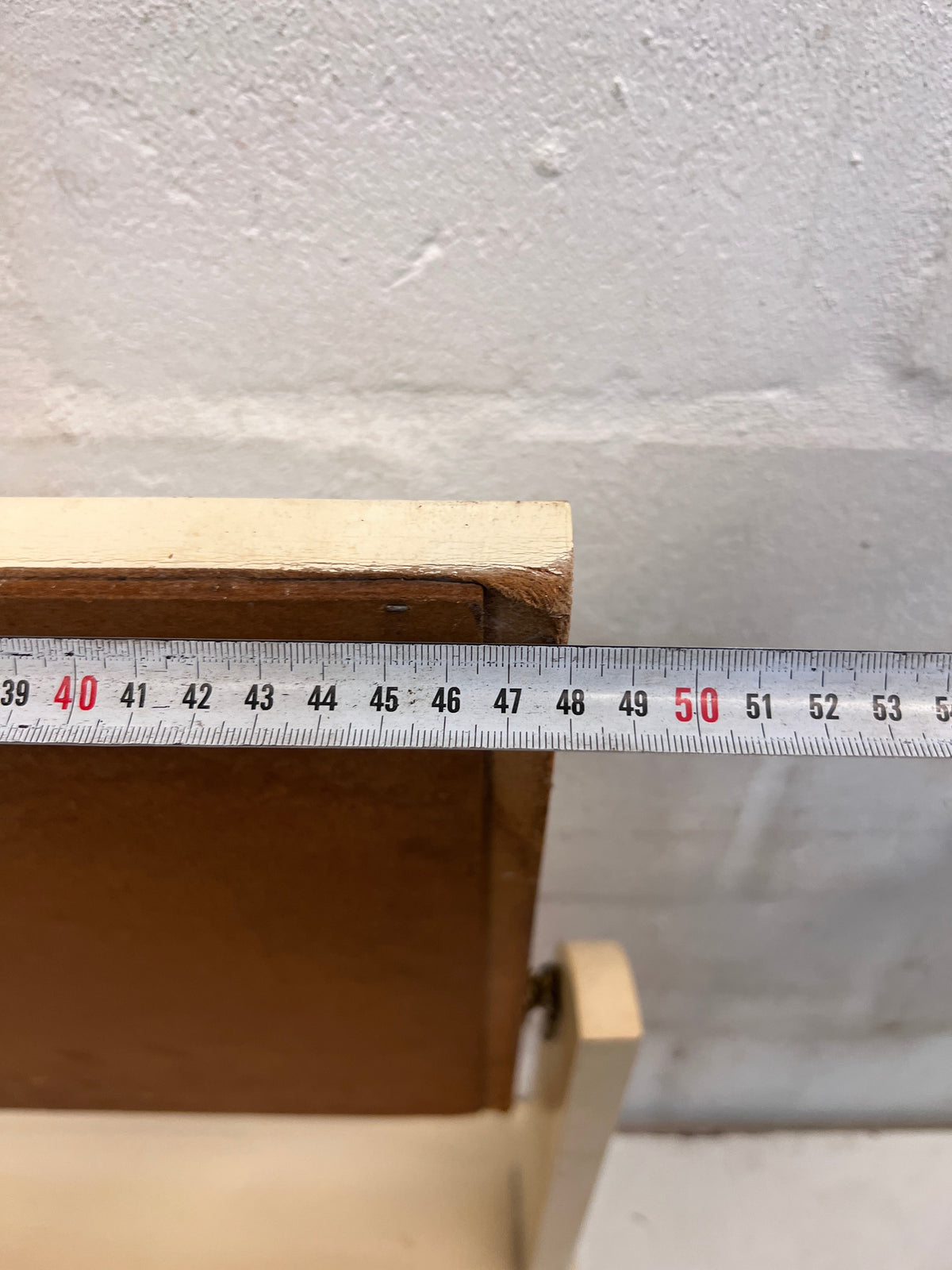 White Small Swing Mirror