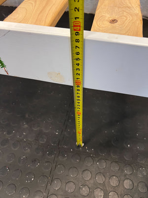 White Wooden Single Bed Frame with Slats – Minor Marks - REDUCED