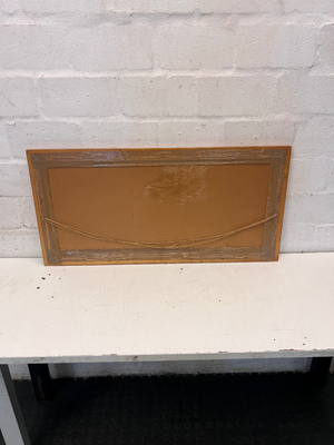 Wild Horses Framed Artwork in Ornate Frame — Visible Water Staining and Surface Scratch - 2ndhandwarehouse.com