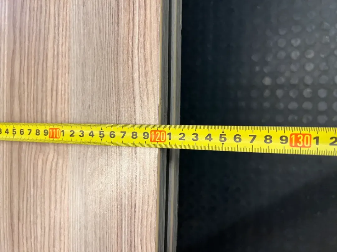 Wood-Look Boardroom Table with Centre Inlay — Good Working Order - 2ndhandwarehouse.com