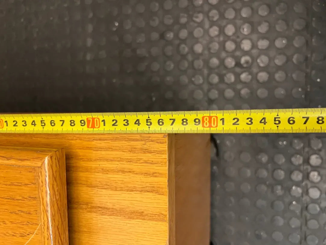 Wood-Look TV Trolley with Swivel Top and Shelving — Fair Used C - 2ndhandwarehouse.com