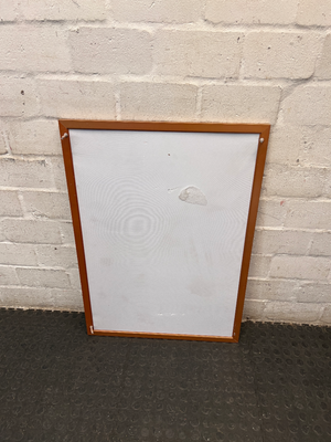 Wood-Toned Rectangular Picture Frame
