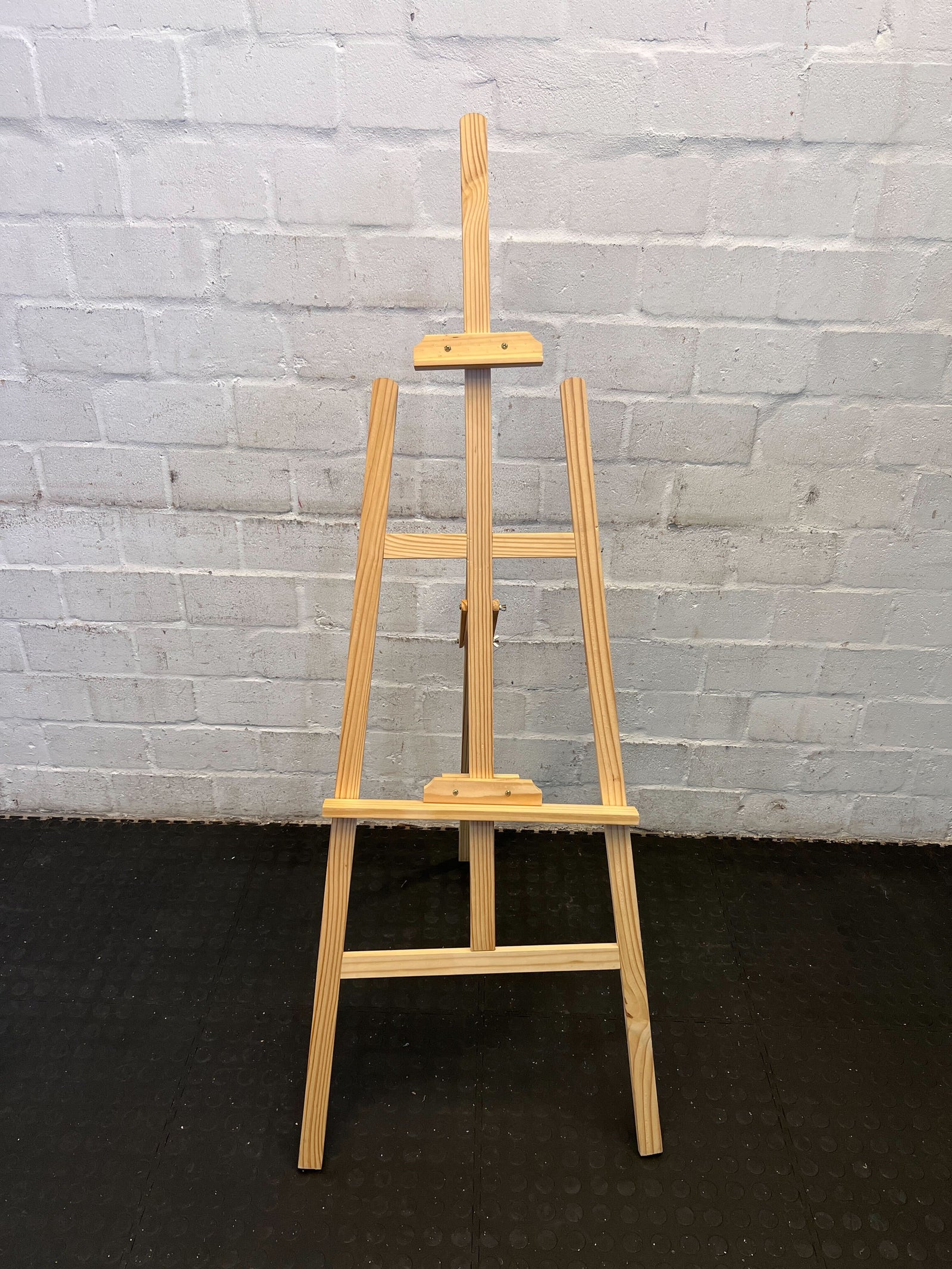 Wooden Artist Easel - Natural Pine Finish, Slight Wear