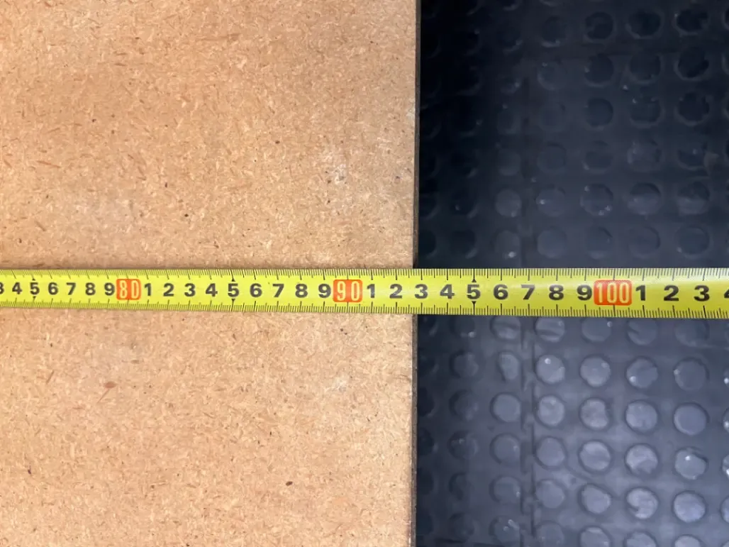 Wooden Single Bed Frame with Spring Base — Worn and Old Condition