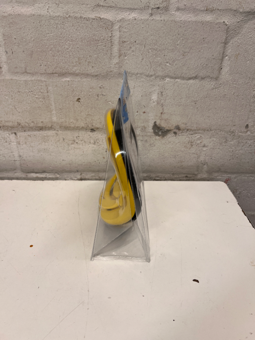 Yellow Easi Go Smiley Face Seatbelt Adjuster — Unused in Original Unopened Packaging