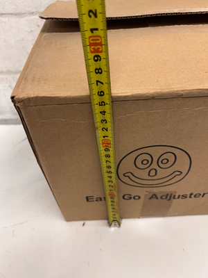 Yellow Easi Go Smiley Face Seatbelt Adjuster — Unused in Original Unopened Packaging