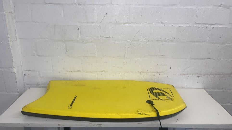 Yellow Revolver Body Board (Slight Damage)