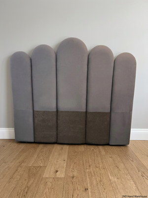 Coricraft Scalloped Upholstered Headboard — Very Good Used Condition