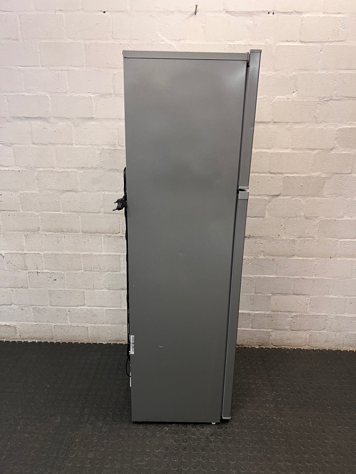 Silver Defy Top Freezer Fridge — Working Well; Well Used Exterior – top view