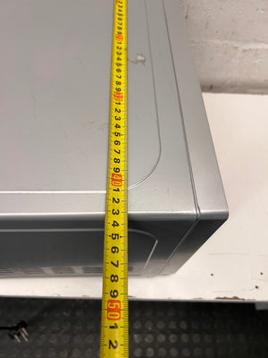 AEG Countertop Microwave with Mirrored Finish — Working; Well Used Condition – width measurement