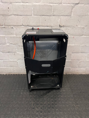 Goldair Portable Black 3-Panel Gas Heater — Good Working Order – back view