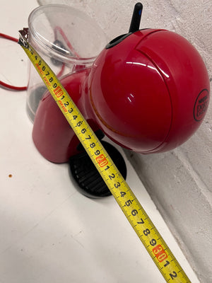Nescafe Dolce Gusto Piccolo XS Coffee Machine in Red — Good Working Order – width measurement