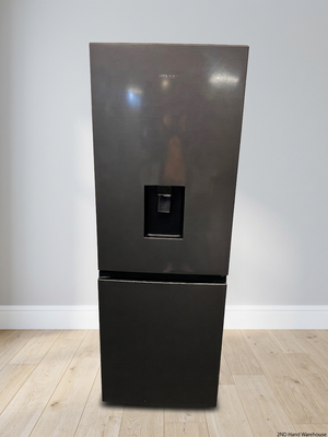 Hisense Grey Fridge Freezer with Water Dispenser — Good Working Order – styled product image