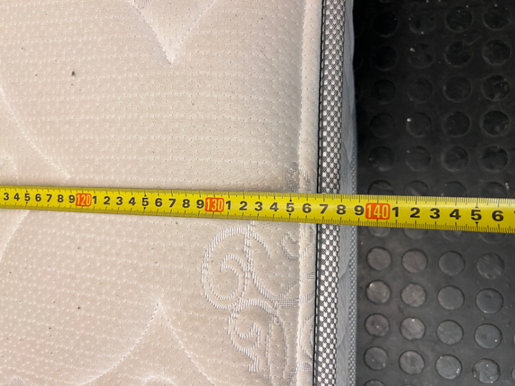 Truform Lifestyle Orthopaedic Double Mattress – depth measurement