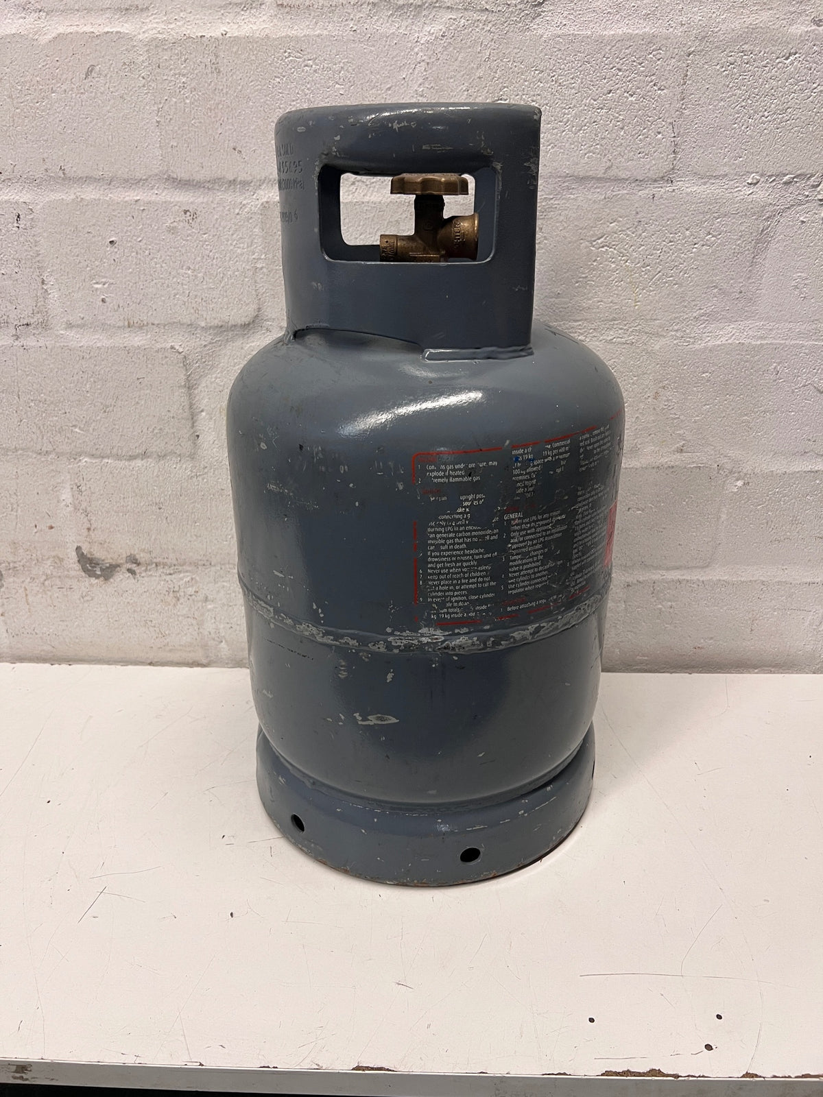 9kg Afrox Handigas LPG Cylinder – condition detail