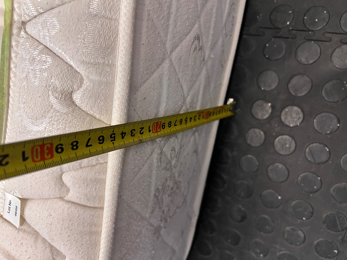 Rest Assured Supapaedic Single Mattress – height measurement