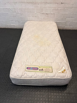 Rest Assured Supapaedic Single Mattress – main front view