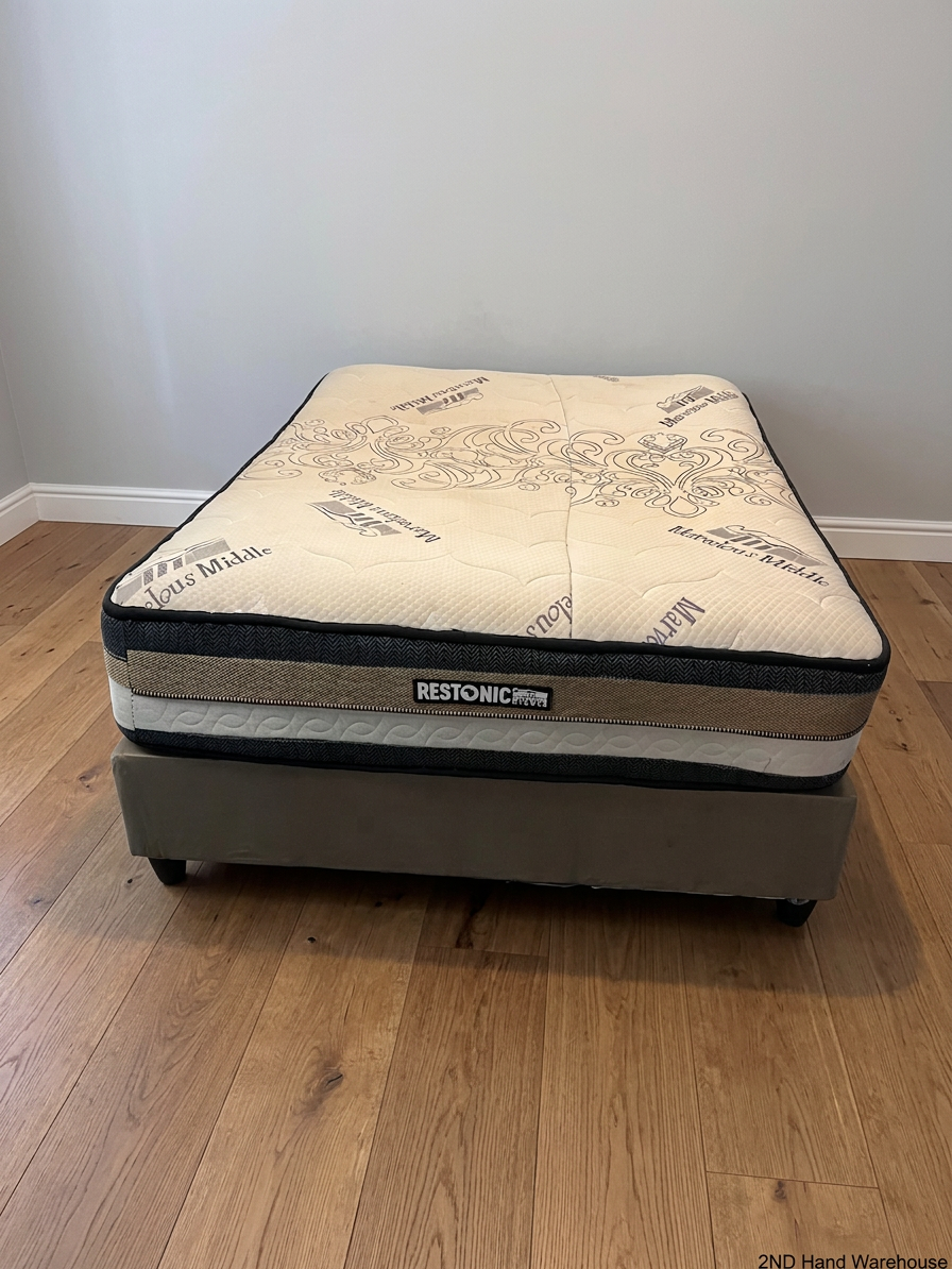 Restonic Marvelous Middle Double Base Set — Fair Condition – styled product image