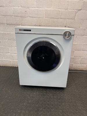 Hitachi White Electric Tumble Dryer — Working Well with General Wear – main front view