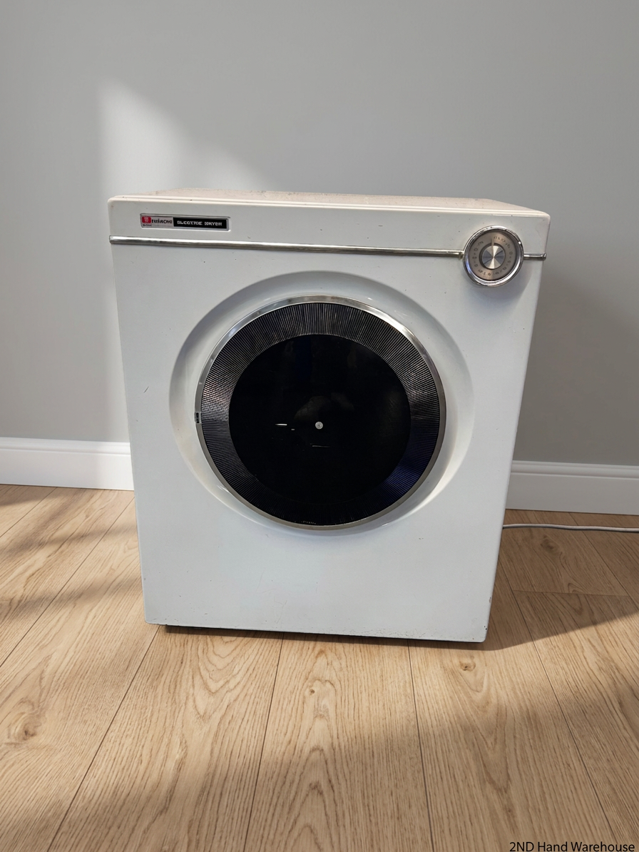 Hitachi White Electric Tumble Dryer — Working Well with General Wear – styled product image